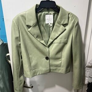 Aves Les Filles Light Green Blazer